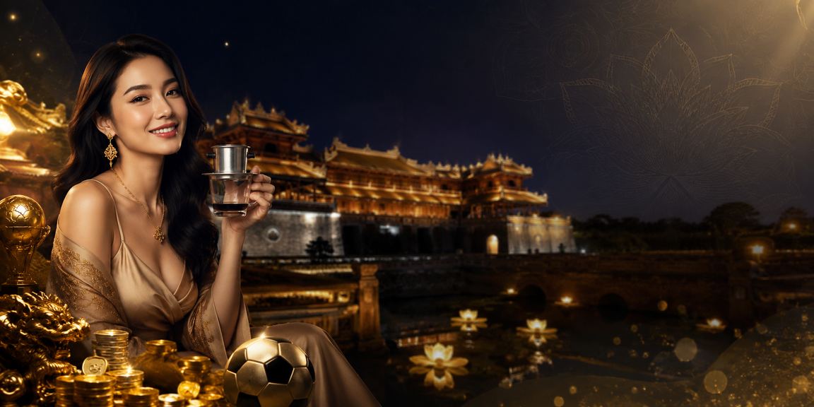 Người dùng tại Huế theo dõi kèo cá cược thể thao qua điện thoại trong quán cà phê