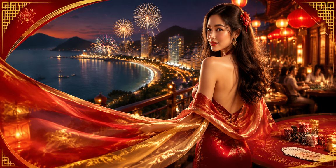 Người dùng tại Quy Nhơn chơi game bài trực tuyến nhìn ra bờ biển vào buổi chiều